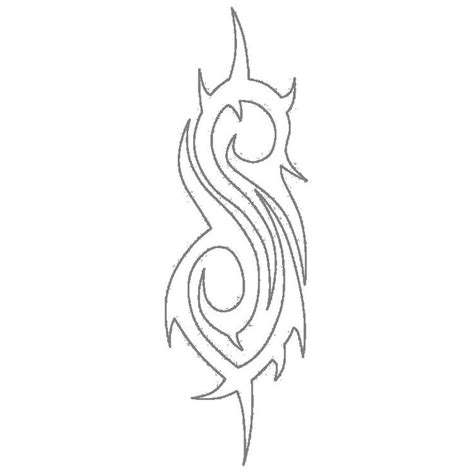 slipknot logo outline